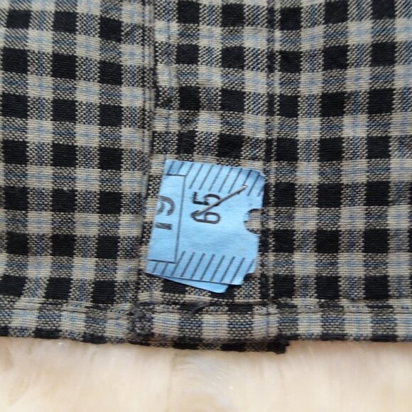 Columbia Black/White Checkered BDown Shirt X-Large - Picture 7 of 7